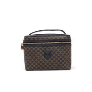 二手 CELINE VANITY 黑色老花