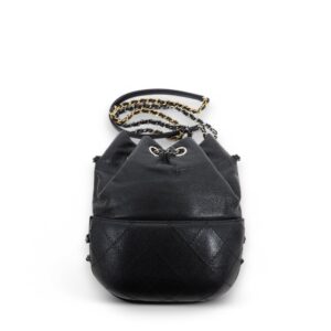 二手 CHANEL 金銀鏈水桶包