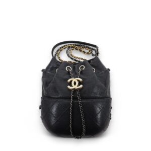二手 CHANEL 金銀鏈水桶包