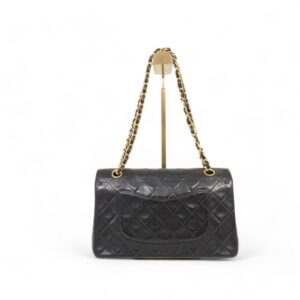 二手 CHANEL CF25 羊皮金扣