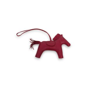 二手 HERMES 馬仔掛飾 紅色 mm size