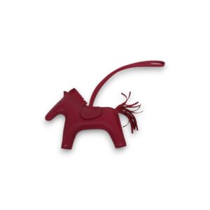 二手 HERMES 馬仔掛飾 紅色 mm size