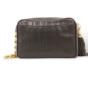 Vintage Chanel Tassel Camera Bag Brown